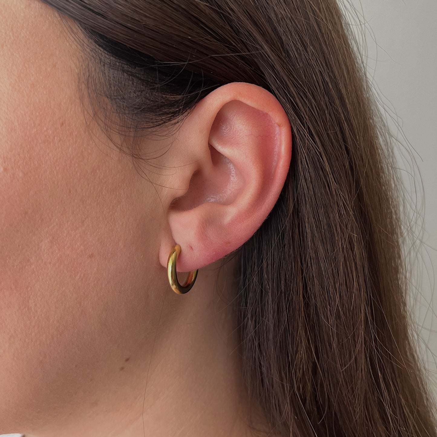 Aros básicos 100% de acero inoxidable de 1,2 cm.