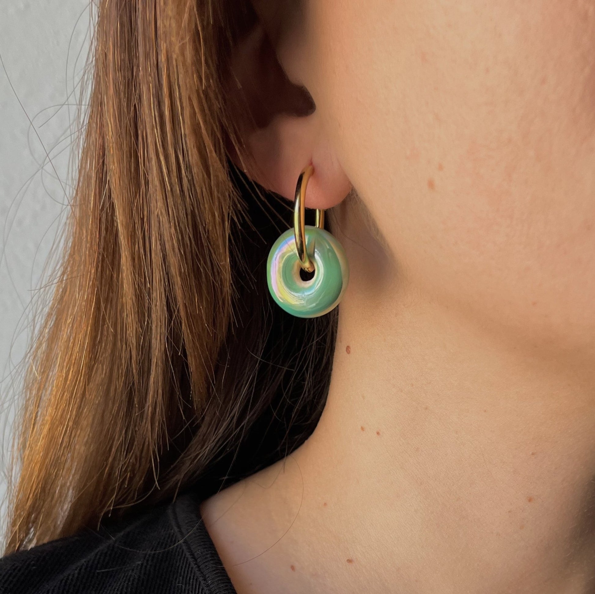 Pendientes Menta - LE BAU