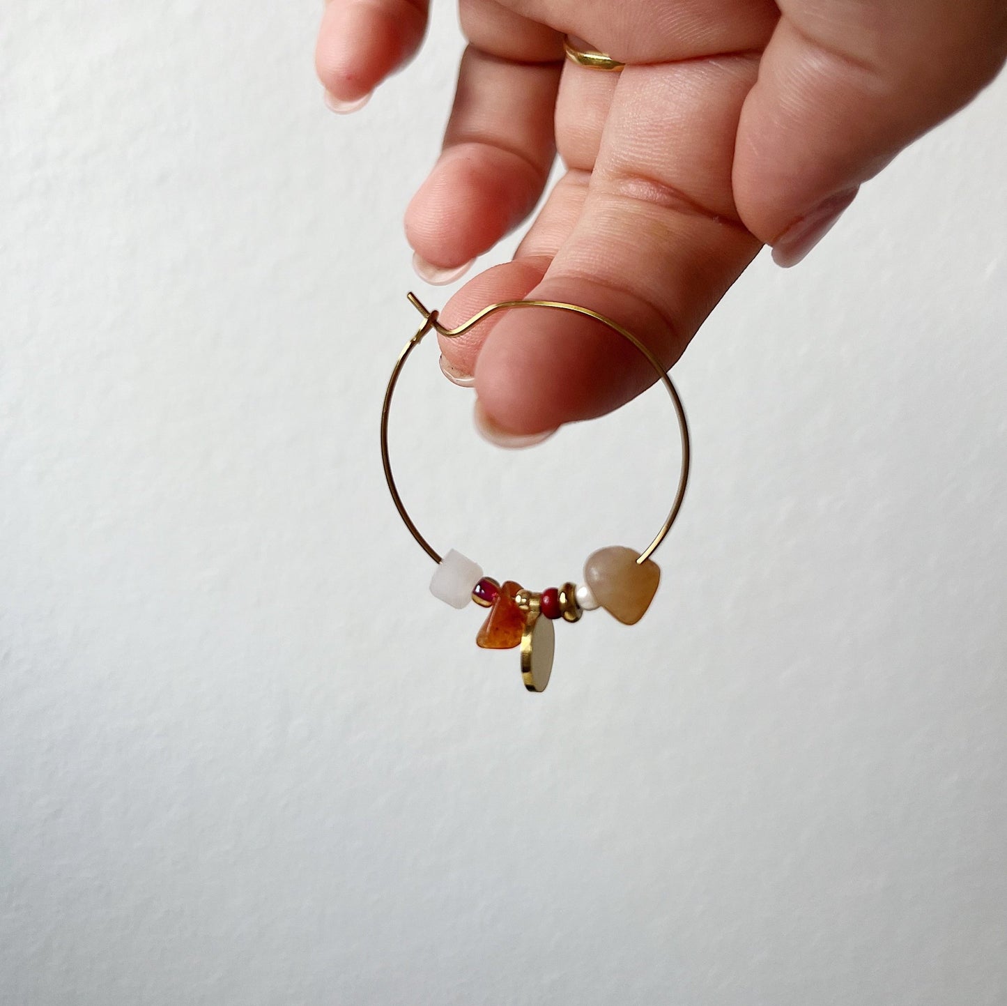 Pendientes Mineral - LE BAU