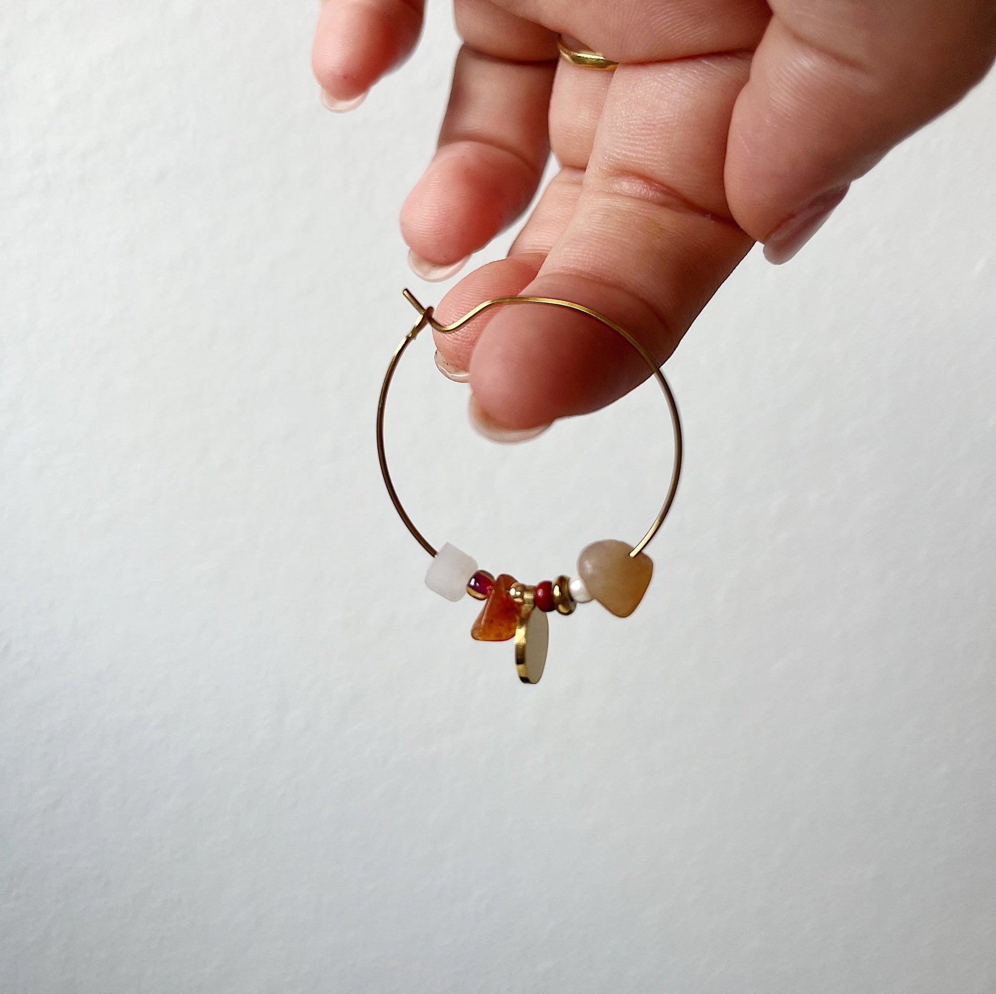 Pendientes Mineral - LE BAU