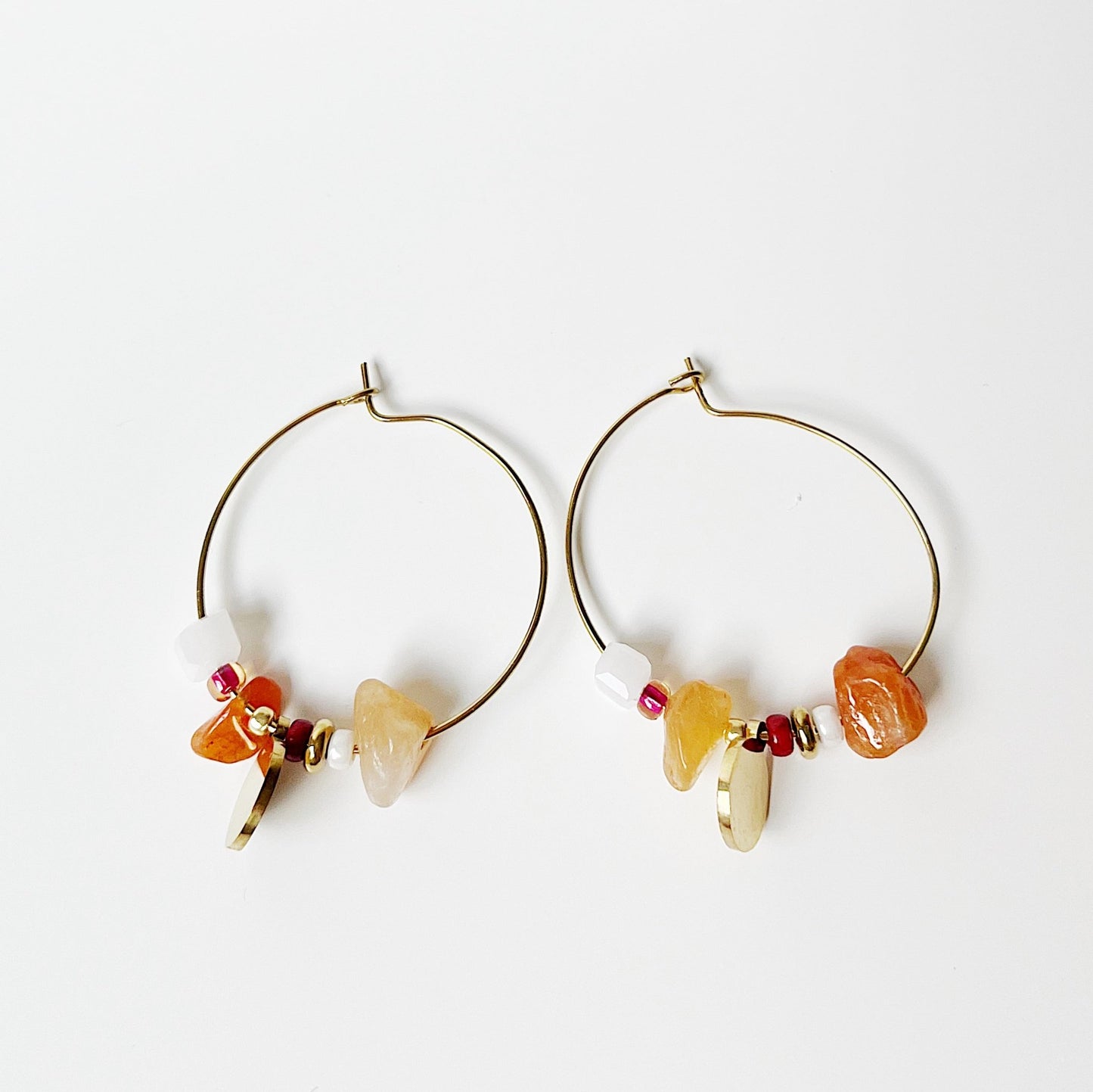 Pendientes Mineral - LE BAU